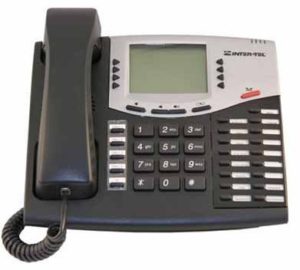 Black Replacement Handset for Inter-Tel Axxess 8000 IP Series Phones 